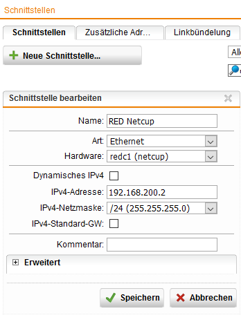 Öffentliche IPv4 Adresse trotz CGNAT (mit Sophos UTM RED Tunnel)